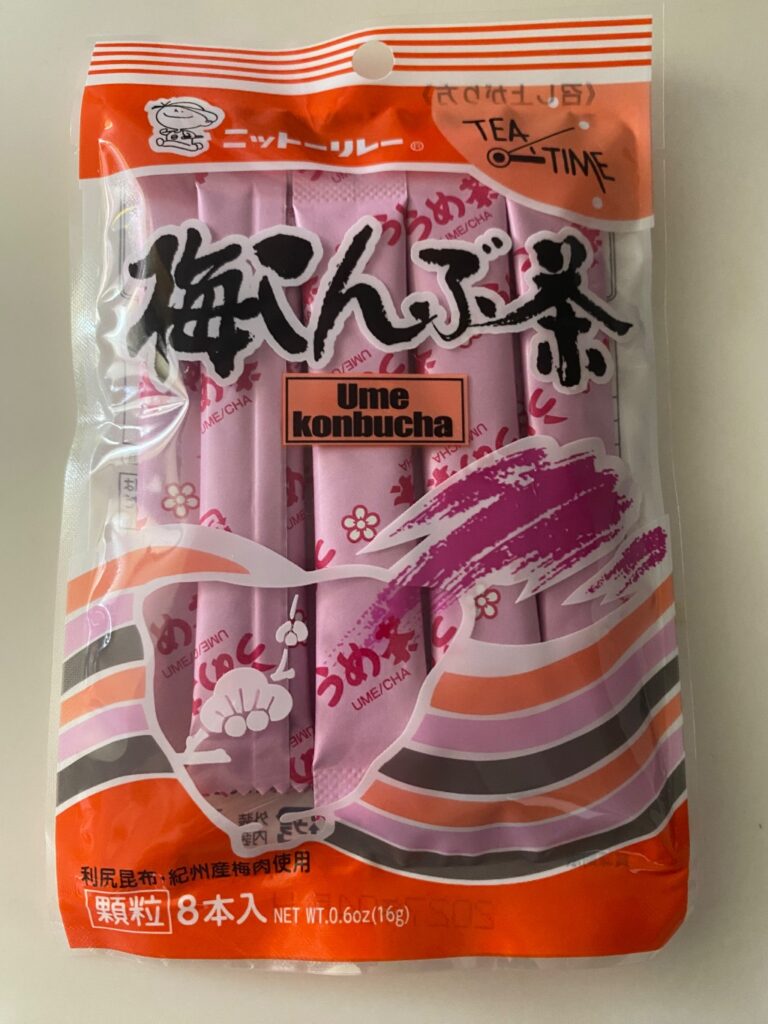 梅こんぶ茶　8本入り ダイソー とろっとした梅昆布茶が頂けます